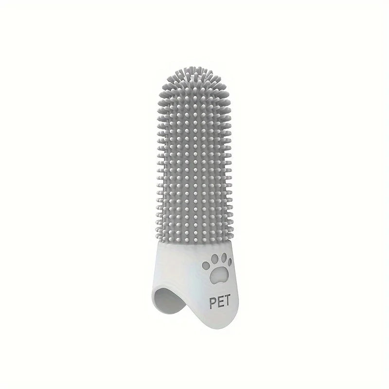 360° Finger Toothbrush for Dogs & Cats | Soft Silicone Pet Dental Cleaning Tool
