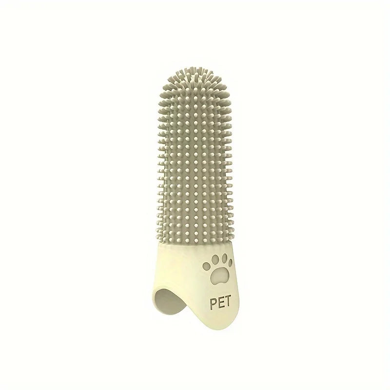 360° Finger Toothbrush for Dogs & Cats | Soft Silicone Pet Dental Cleaning Tool