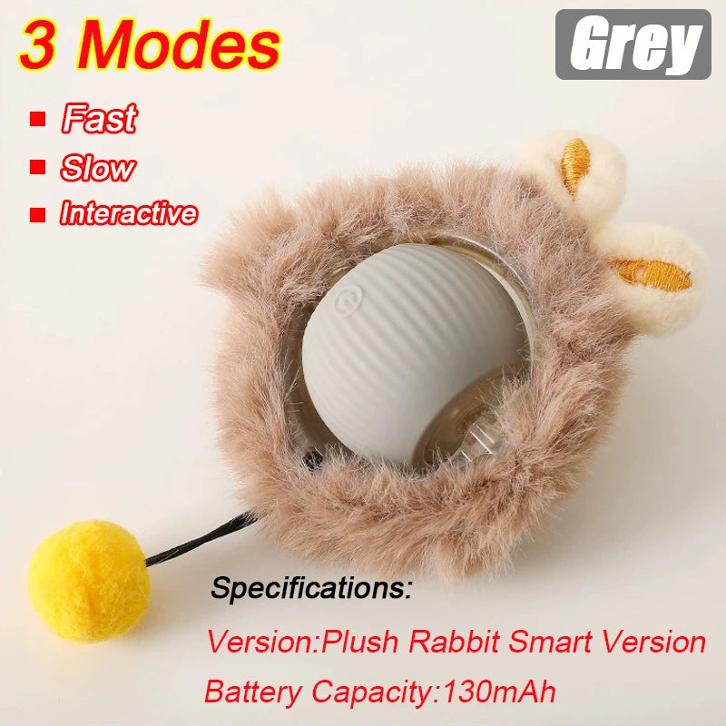 Cat Interactive Ball Toy – Automatic Rolling Smart Electric Toy for Cats