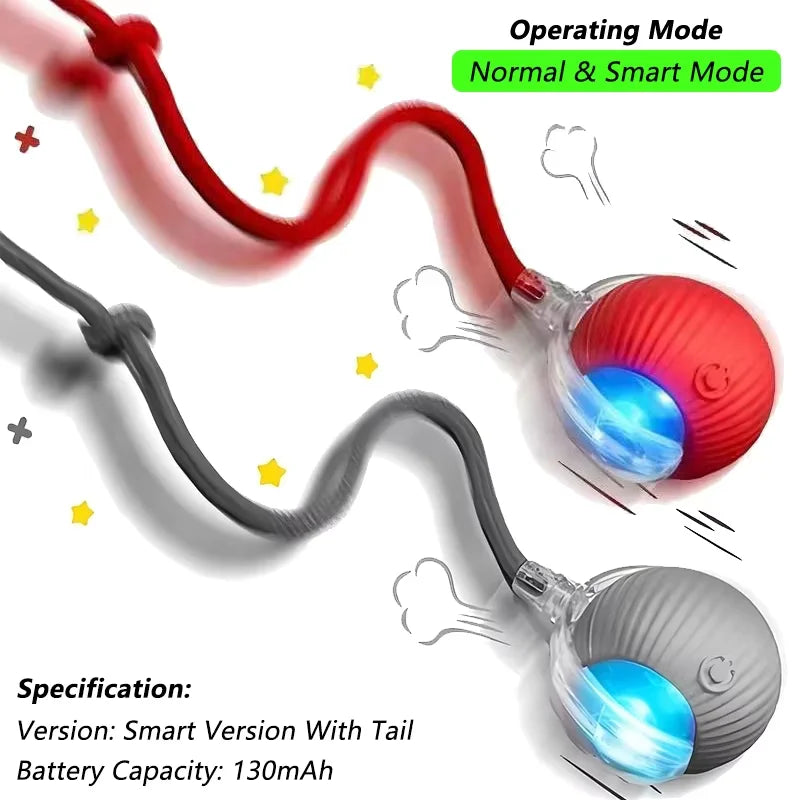 ETPU Electric Dog Toy Ball – Bite-Resistant, Self-Moving & Food-Grade