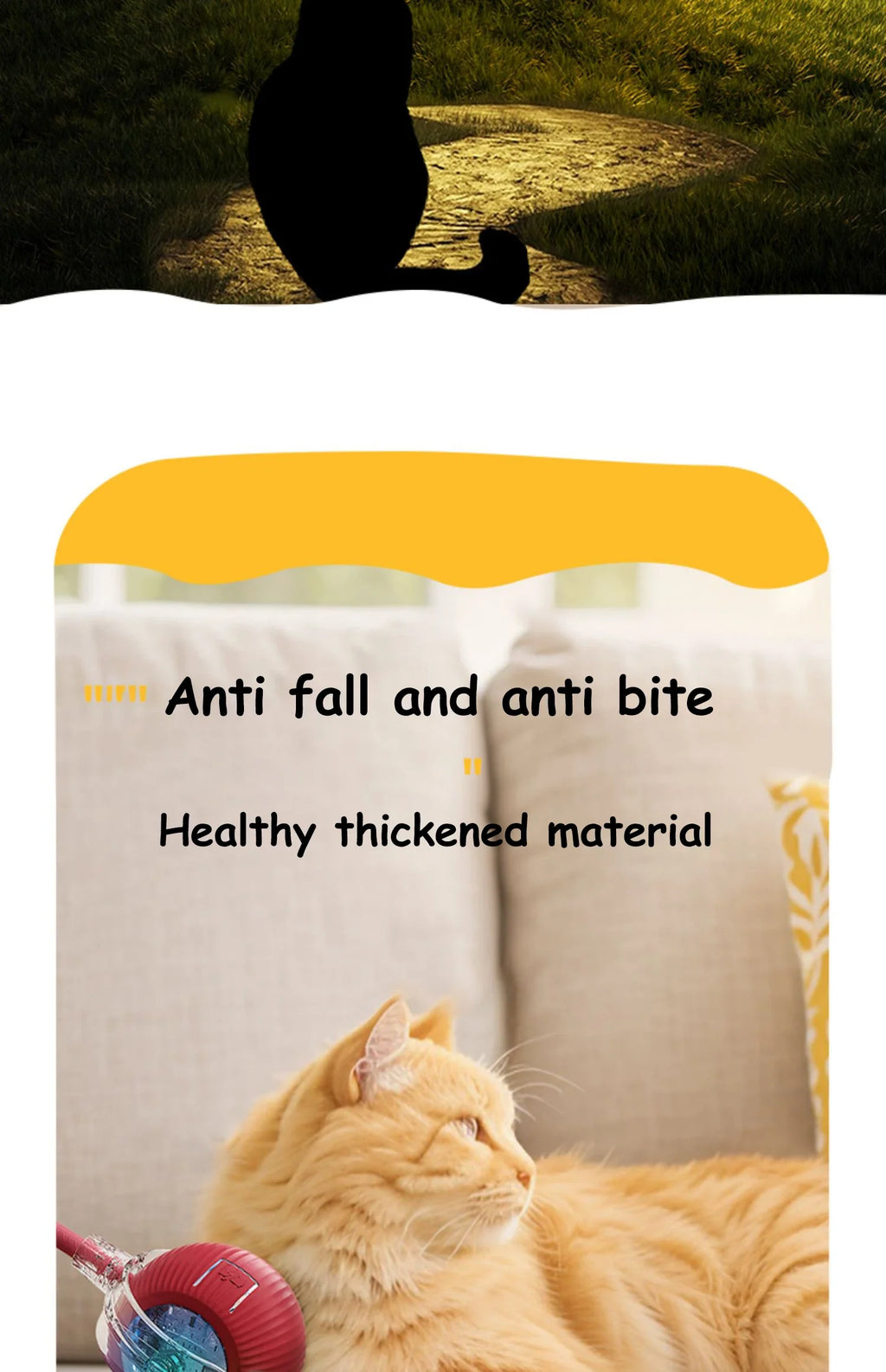 Cat Interactive Ball Toy – Automatic Rolling Smart Electric Toy for Cats