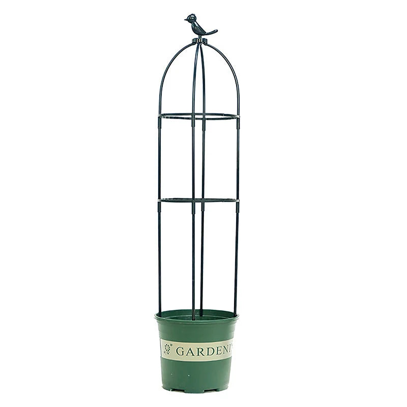 1 Set Climbing Plant Trellis Garden Support Cages For Flowers Plants Support Frame Trellis Climbing DIY Flower Vines Pot Stand