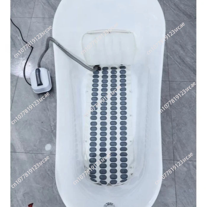 Electric Surf Bubble SPA Full Body Bubble Massage Spa Machine, Non-slip Bath Mat Wireless Remote Control Bubble Bath