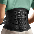 1PC Breathable 3D Knit Lumbar Support Belt Adult Waist Brace with Pulley System for Sciatica And Lower Back Pain Relief