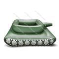 Inflatable Tank Floating Swimming Ring, Water, Inflatable Armored Vehicle Mount, Inflatable Seat with Water Gun