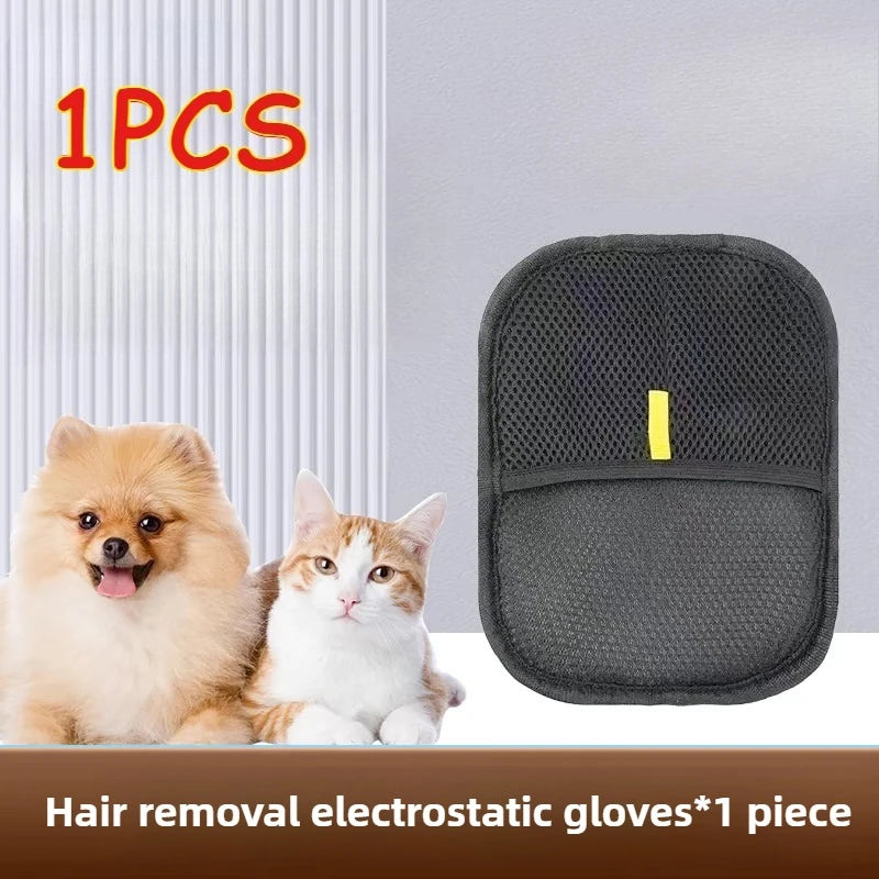 2-in-1 Pet Hair Removal Mitt — Effortlessly Remove Cat & Dog Hair from Sofas, Carpets & Clothes