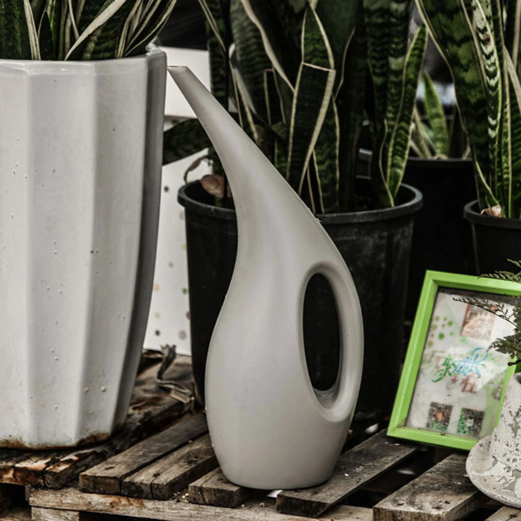 Plastic Long Mouth Flower Watering Can Precise Water Guide, Straight To The Root Non-slip, More Convenient To Use