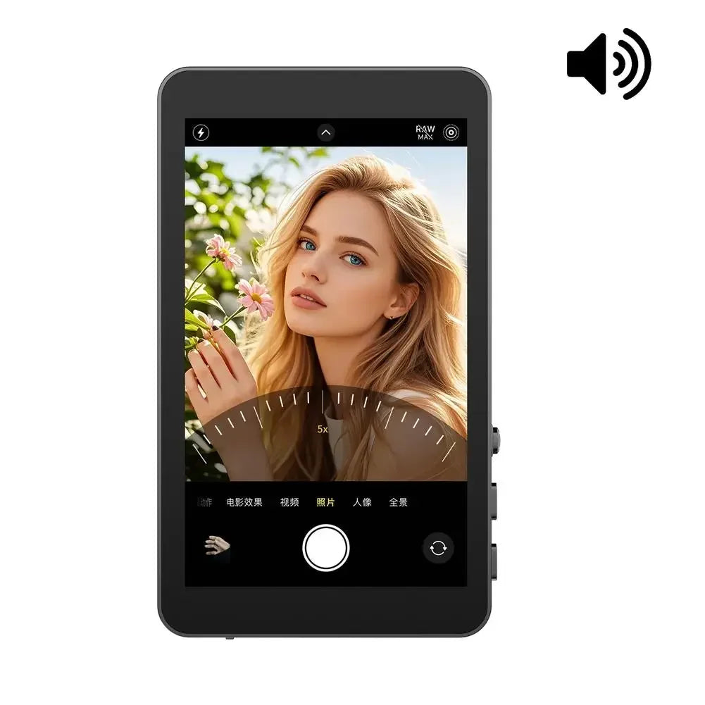 Selfie Monitor Screen Rear Portable Selfie Monitor Vlog Screen Magnetic Vlog Phone Rear Camera For Selfie Vlog Live Stream