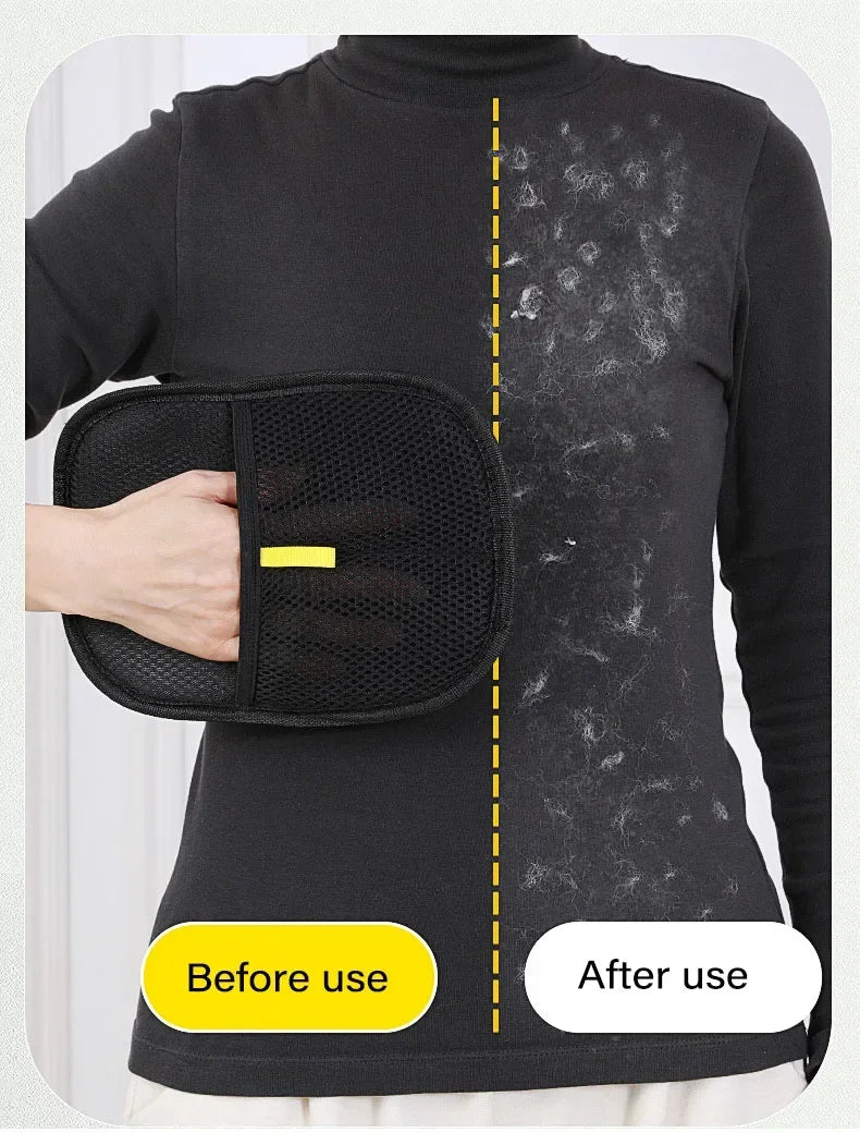 2-in-1 Pet Hair Removal Mitt — Effortlessly Remove Cat & Dog Hair from Sofas, Carpets & Clothes