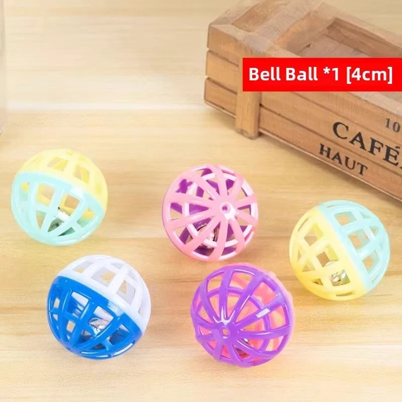 Cat Puzzle Toy – Felt Puzzle Box with Ball for Indoor Cats