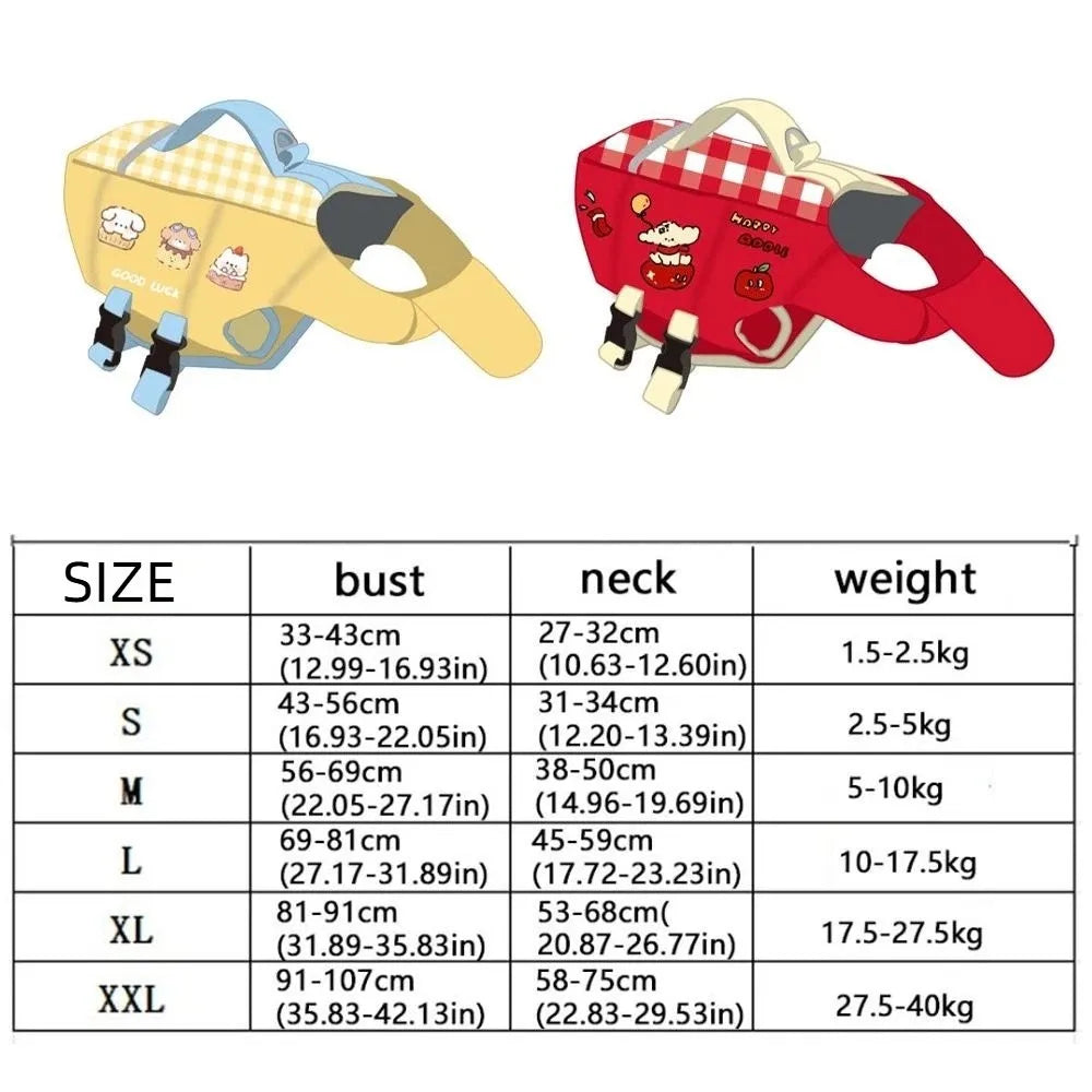 Waterproof Dog Life Jacket — Adjustable Safety Vest for Dogs