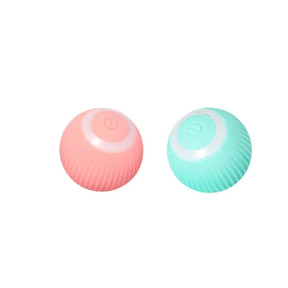 Smart Cat Toys Automatic Rolling Ball Electric Cat Toys Interactive for Cats Training Self-moving Kitten Toys for Indoor Playing