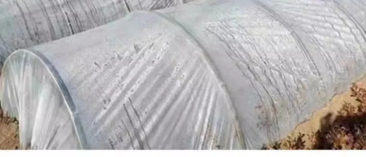 Vegetable Insulation Plastic Cloth Agricultural White Plastic Transparent Film  Small Arch Shed Grow Seedlings Cold Proof Films