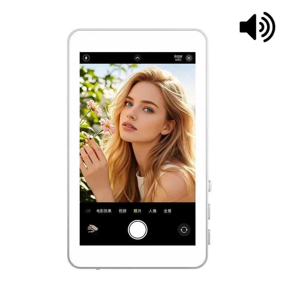 Selfie Monitor Screen Rear Portable Selfie Monitor Vlog Screen Magnetic Vlog Phone Rear Camera For Selfie Vlog Live Stream
