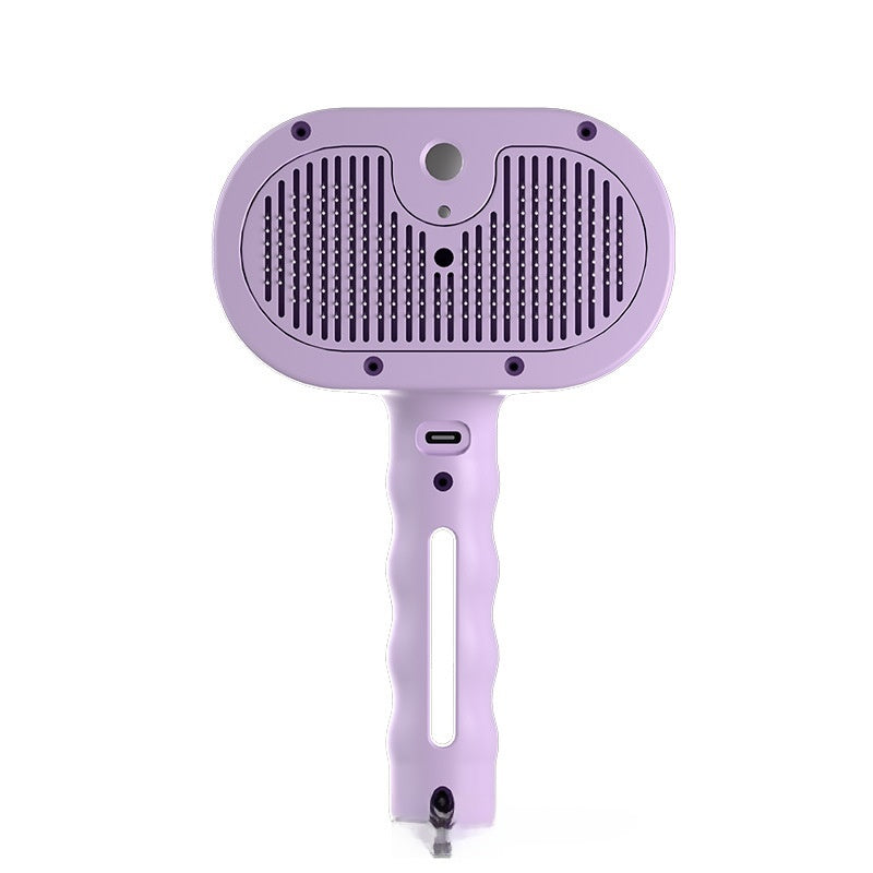 Electric Pet Grooming Spray Comb with Detangling Function