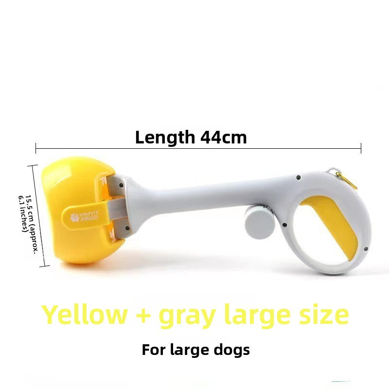 Dog Poop Scooper with Waste Bags – Portable & Hygienic
