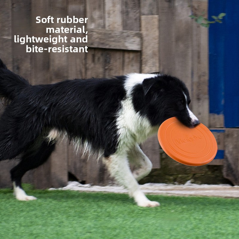 Soft Floating Dog Frisbee Chew Resistant Toy