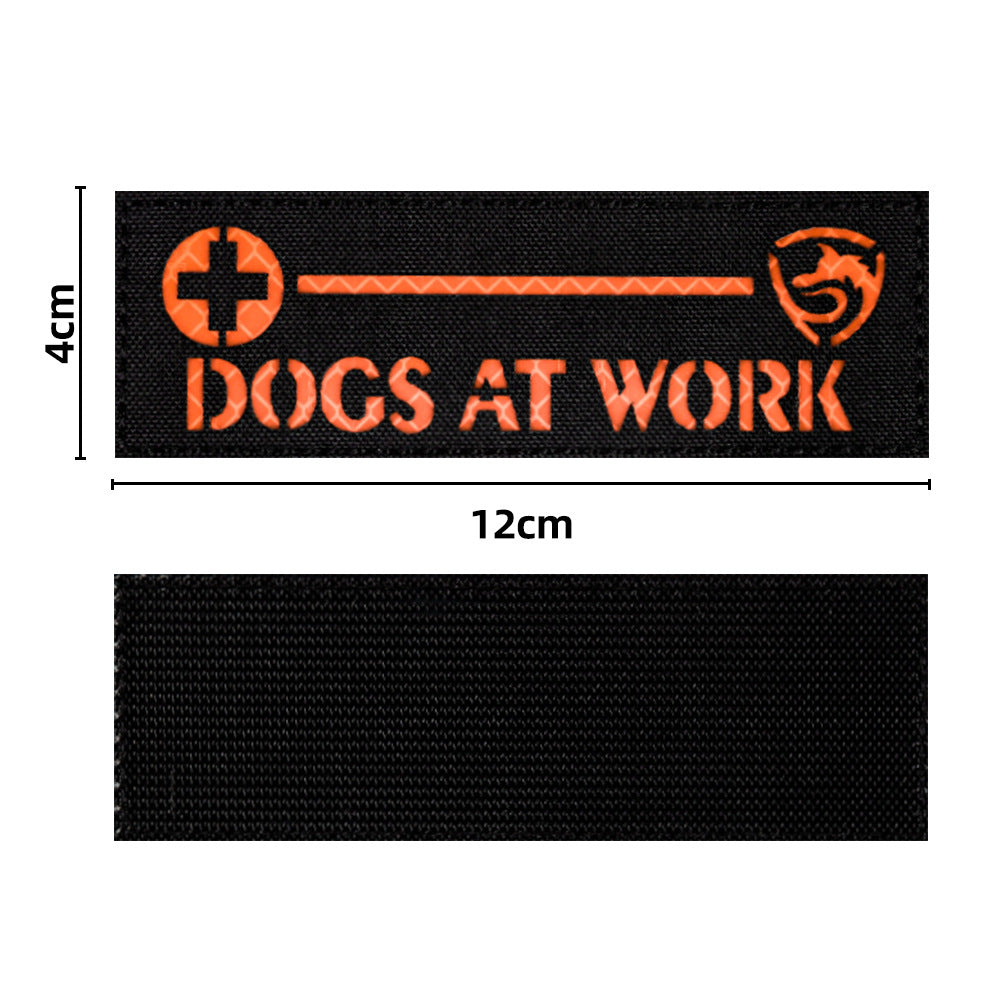 Tactical Dog Collar with Reflective Strips