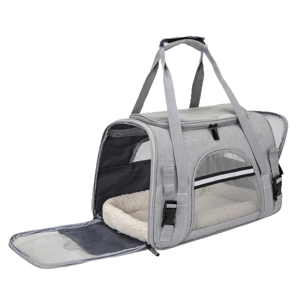 Pet Carrier Bag for Cats & Small Dogs – Soft, Breathable & Foldable