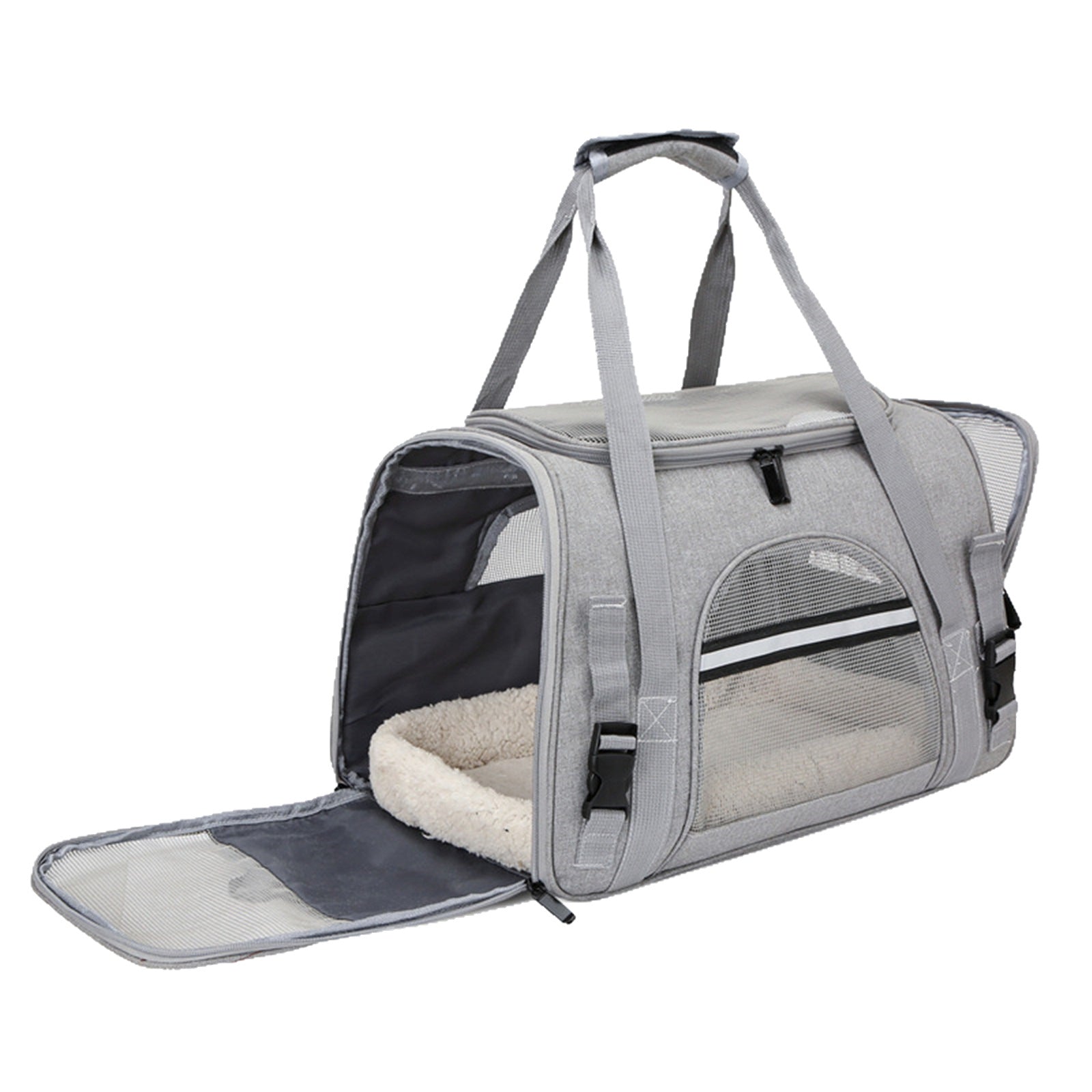 Pet Carrier Bag for Cats & Small Dogs – Soft, Breathable & Foldable