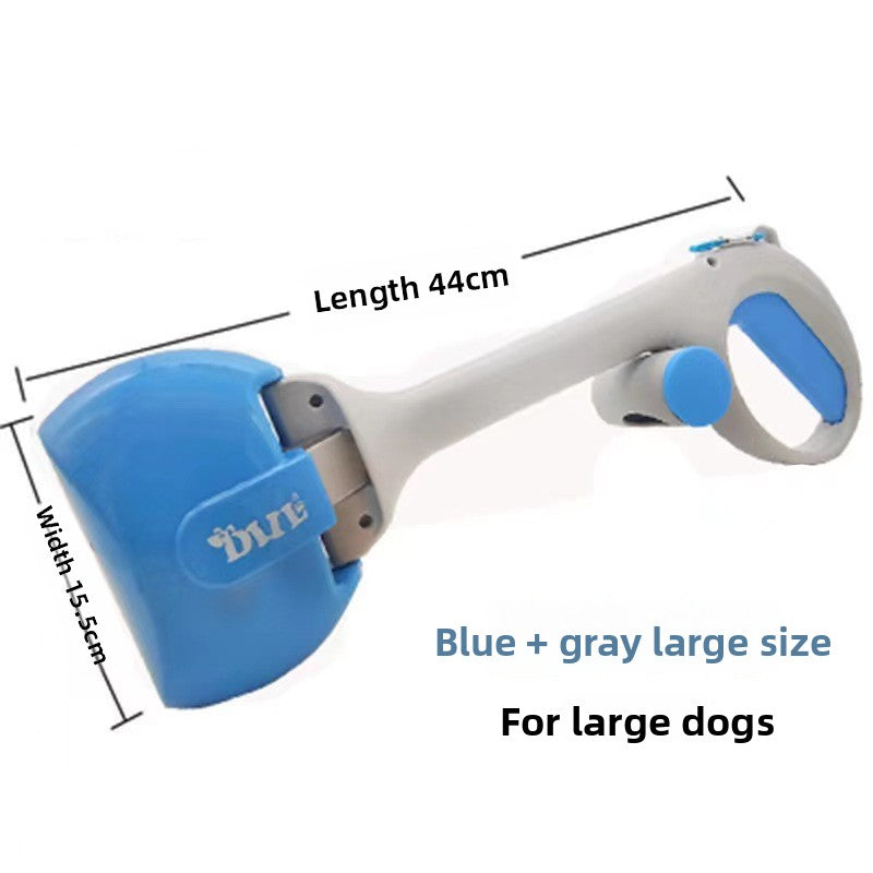 Dog Poop Scooper with Waste Bags – Portable & Hygienic