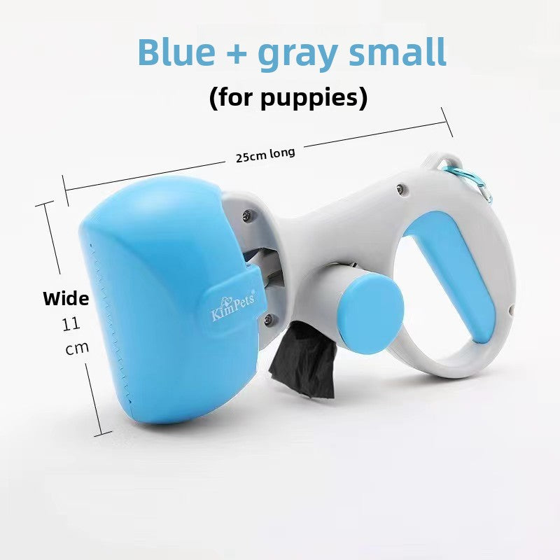 Dog Poop Scooper with Waste Bags – Portable & Hygienic