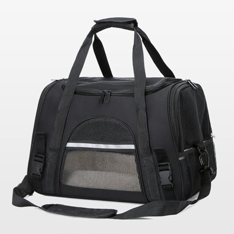 Pet Carrier Bag for Cats & Small Dogs – Soft, Breathable & Foldable