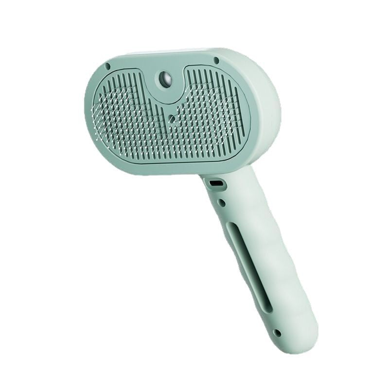 Electric Pet Grooming Spray Comb with Detangling Function