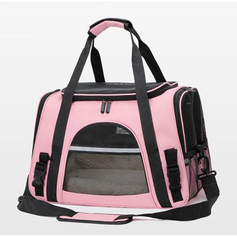 Pet Carrier Bag for Cats & Small Dogs – Soft, Breathable & Foldable