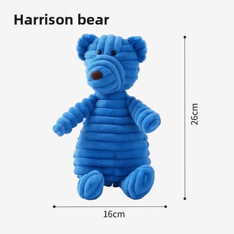 Interactive Plush Dog Toy | Squeaky & Chew-Resistant Pet Toy