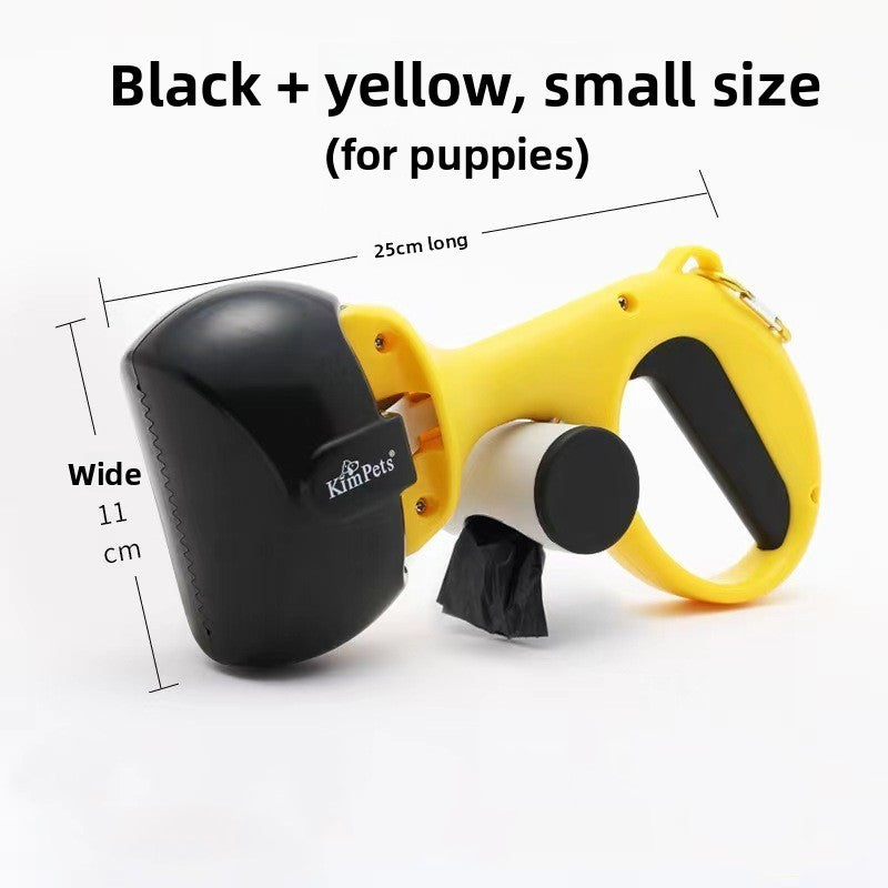 Dog Poop Scooper with Waste Bags – Portable & Hygienic