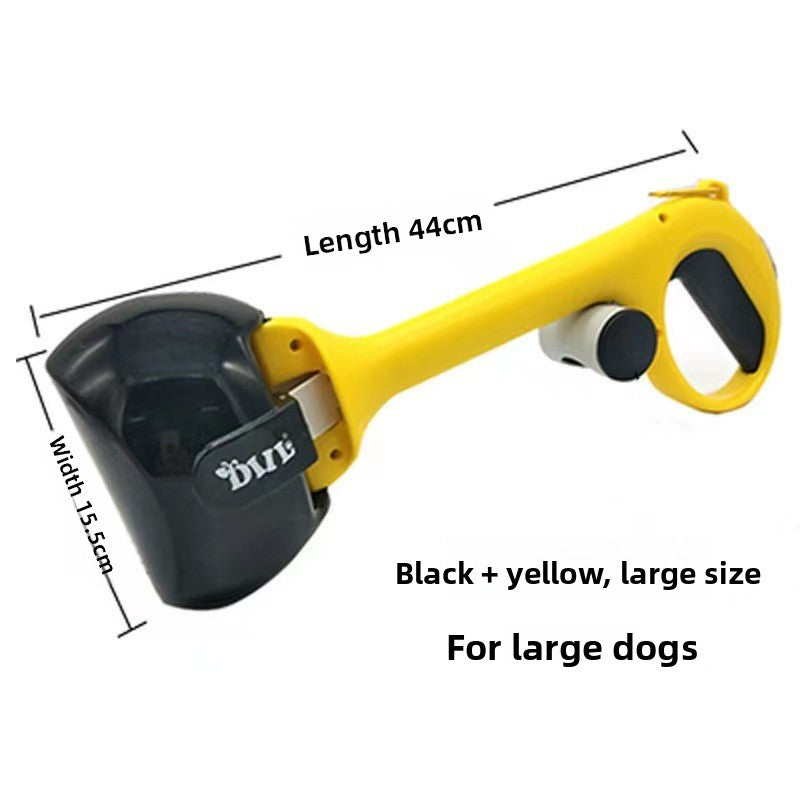 Dog Poop Scooper with Waste Bags – Portable & Hygienic