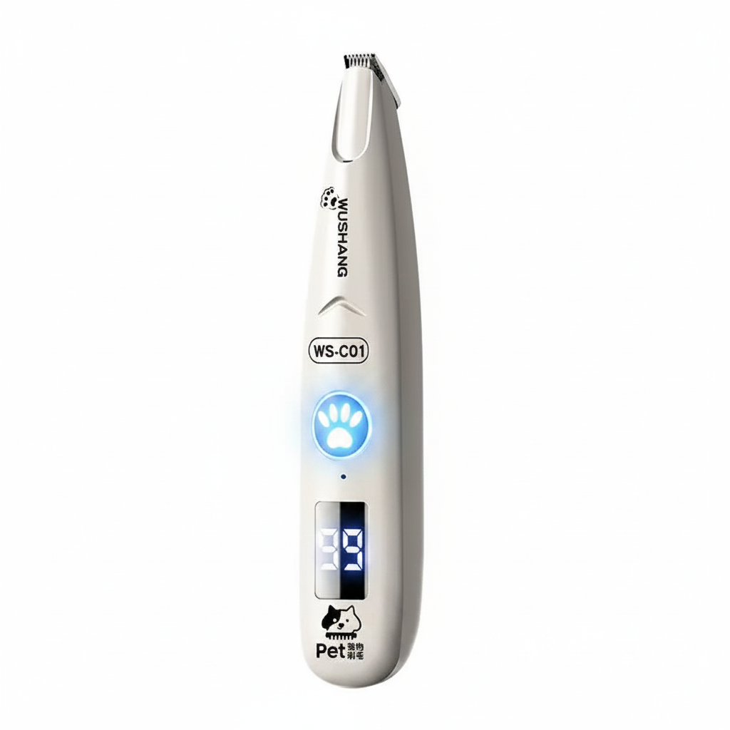 Electric Pet Grooming Trimmer - White