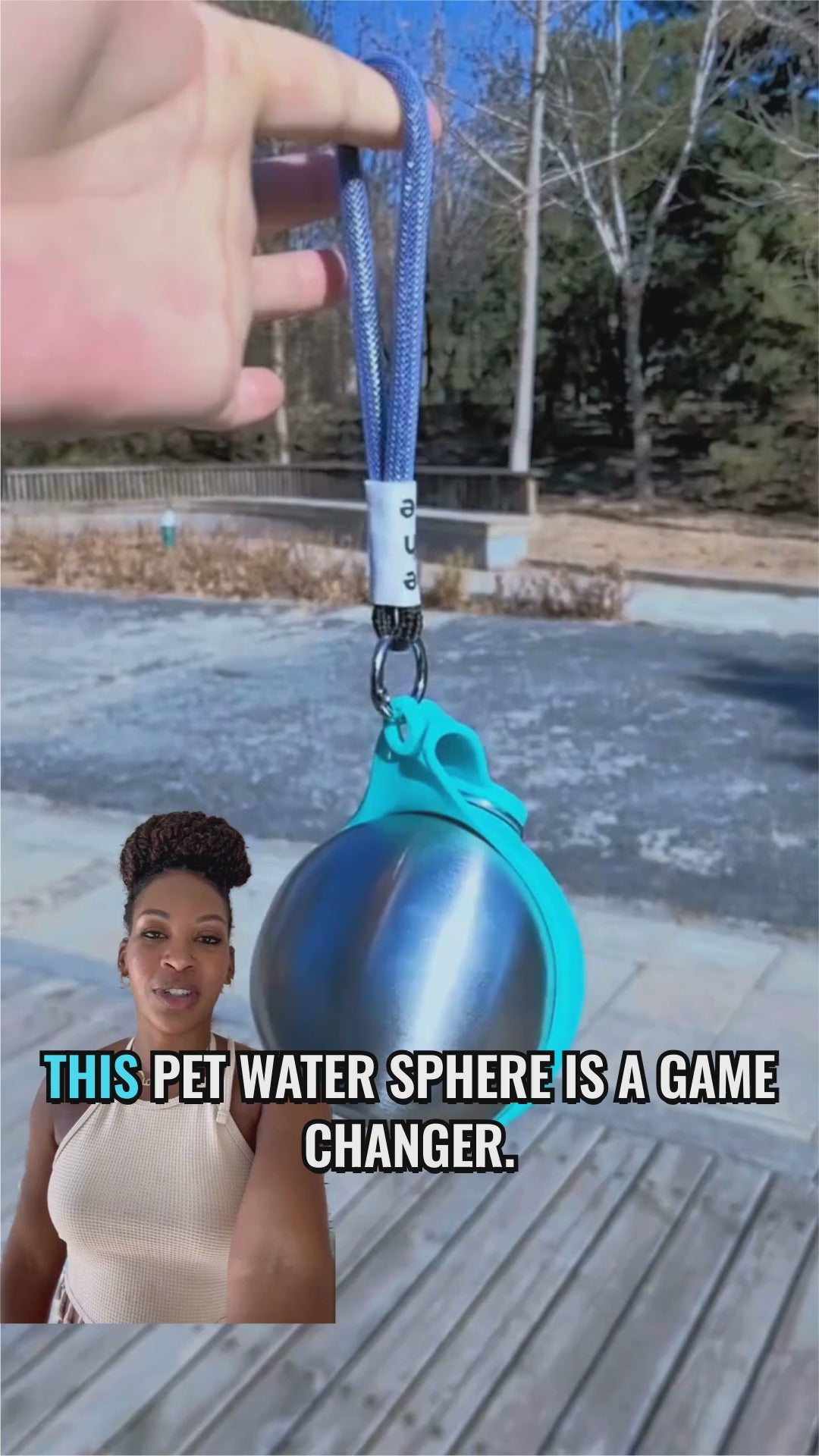 DrinkoBall® — Portable Spill-Free Pet Water Bottle